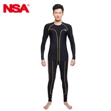 Nsa straitest тренировочный костюм с длинным рукавом, одежда для футбола, баскетбола, езды, фитнеса, компрессионная футболка и штаны