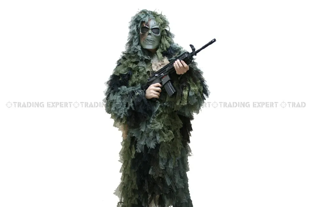 Ghillie костюм ST36 большой(Лесной Камуфляж) miliary военная форма