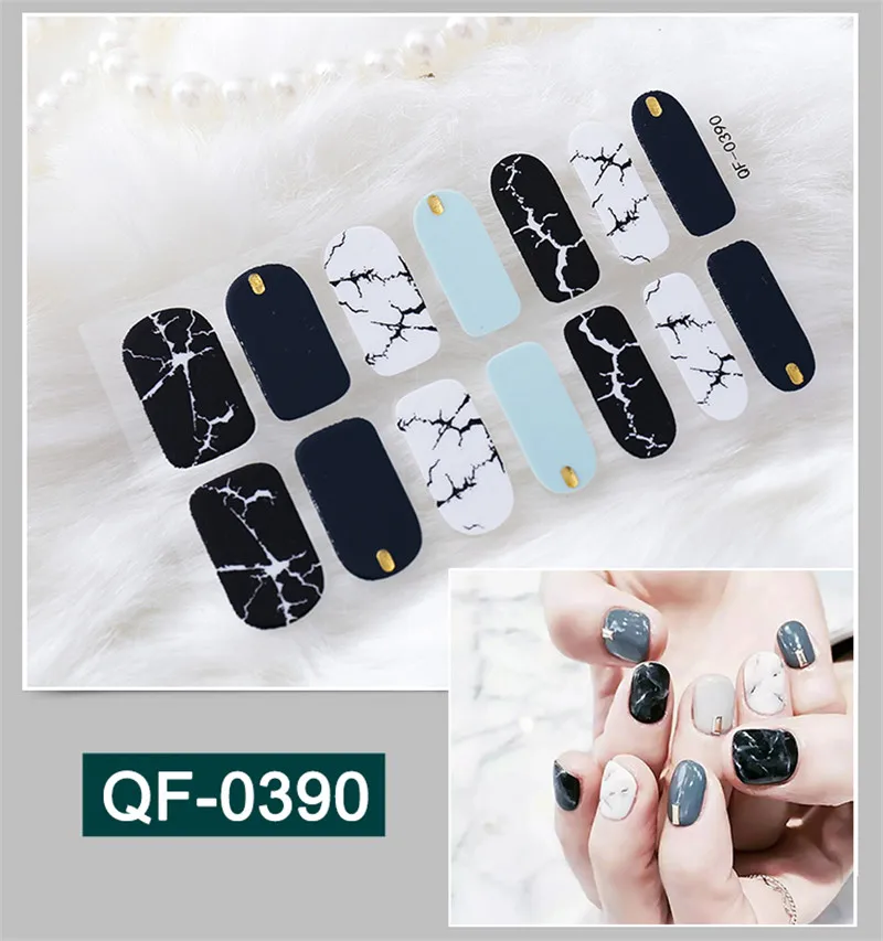1 лист QF400 наклейка с сердечками блестящая Наклейка 3D клейкие Слайдеры для ногтей художественный Декор Наклейка для ногтей для беременных женщин