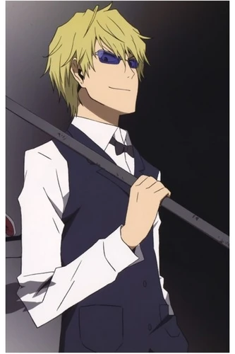 Durarara Heiwajima Shizuo косплей костюм и парик Бесплатная доставка на Хэллоуин