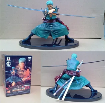 

Anime One Piece 12cm Cool Decisive Battle Version One Piece Roronoa Zoro PVC Figure Toy PVC Action Figure Collection Model Toy