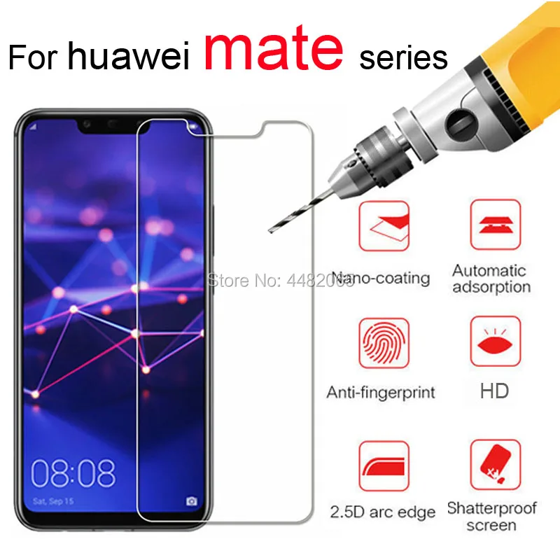 Защитное стекло для huawei mate 7 8 9 Защита экрана 10 pro 20 lite защитная пленка huavei huawey