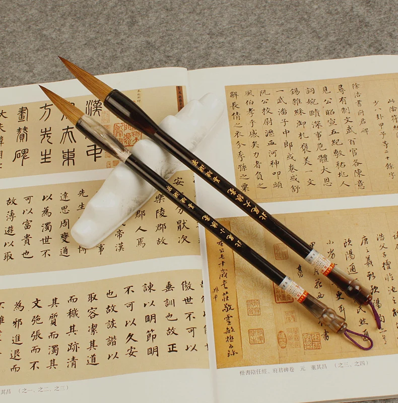 

Calligraphy supplies lake pen calamander horn meaned langhao calligraphy brush size