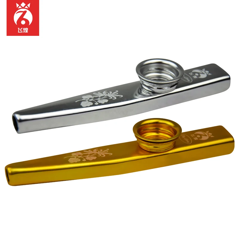 

Free shipping!Don't blow but HUM Metal Kazoo in Gold/Silver/Purple/Red/Green/Blue color (ONLY without carven drawing in stock)