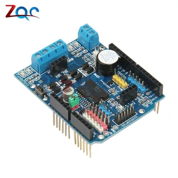 

L298P PWM Speed Controller Driver Dual High-Power H-bridge Driver Bluetooth Interface L298P Motor Shield Board for Arduino