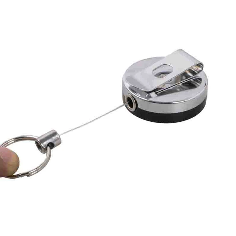 Outdoor Retractable Security Key Chain Emergency Anti thief Survival