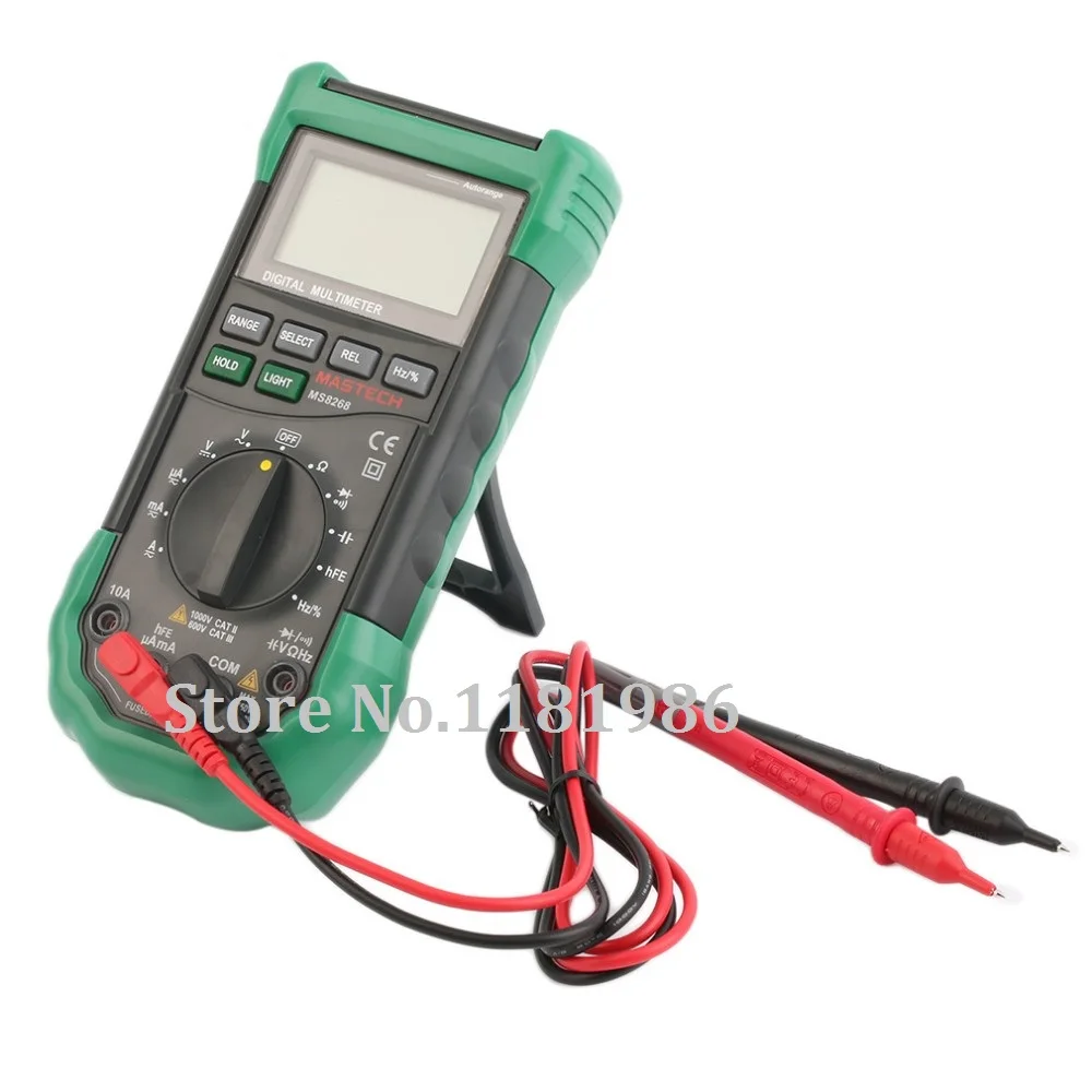 Цифровой Мультиметр Mastech MS8268 с автоматическим диапазоном полной защитой AC/DC