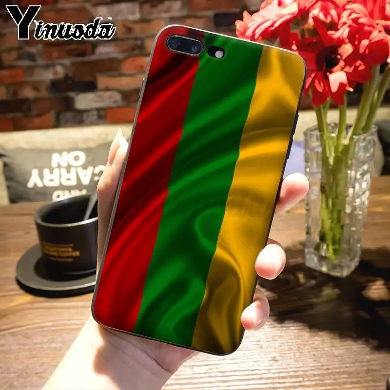 Роскошный классный чехол для телефона Yinuoda с флагом Джорджии Литвы Беларуси