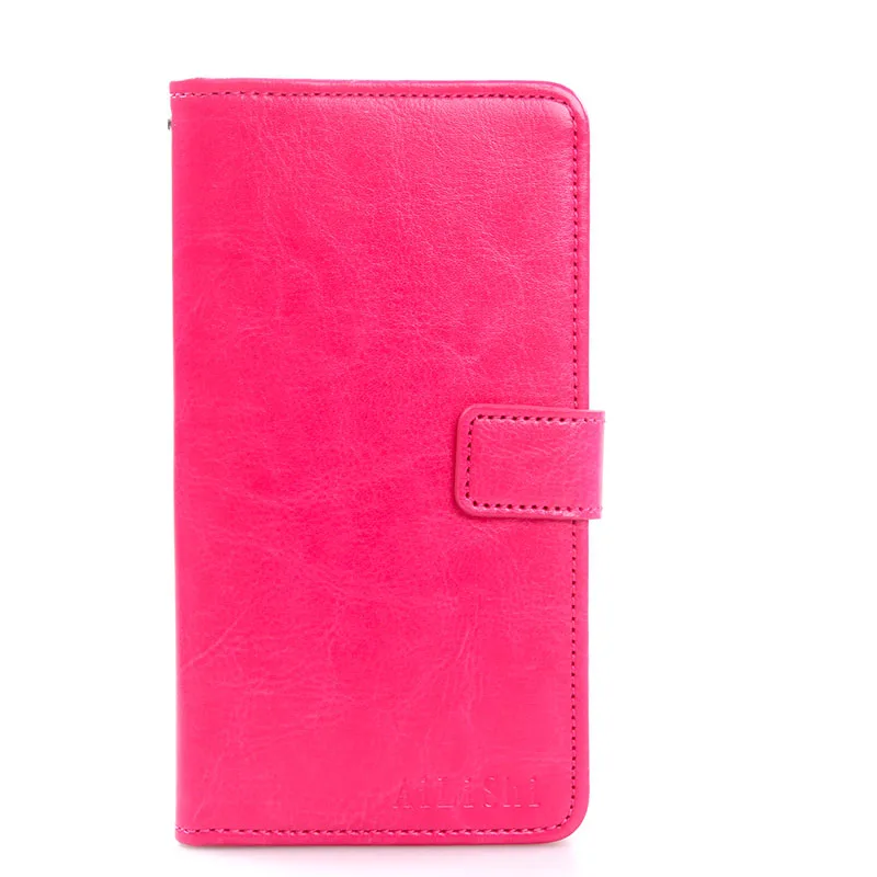 AiLiShi Роскошный кожаный чехол для Explay Vega, чехол-книжка в стиле книжки, защитный чехол, кожаная сумка для телефона, кошелек - Цвет: Rose