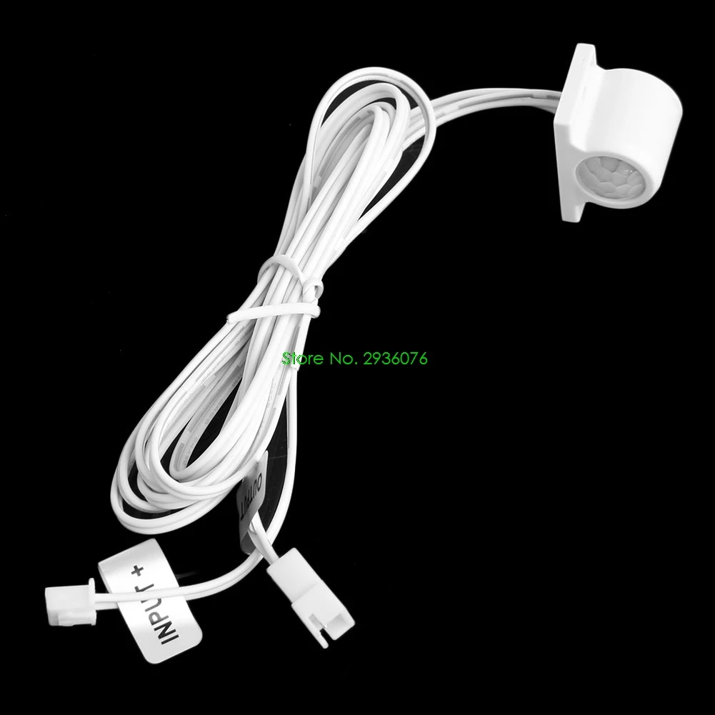 

Automatic On Off LED Strip Body Infrared Motion Sensor Switch DC 12V Electrical Equipment Drop Shipping Support