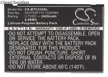 

Cameron Sino 2400mAh Battery 503759P115 1S2PMX for Blaupunkt Lucca 5.3
