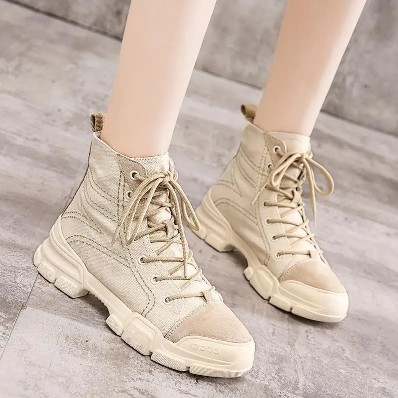 Femmes Nouvelles Lacet Cuir Bien Boot 2 De Automne En Décontracté Vent Chaussures Martin Se Bottes Mode Hiver up 1 Britannique Vendent Rétro Véritable JclF1K
