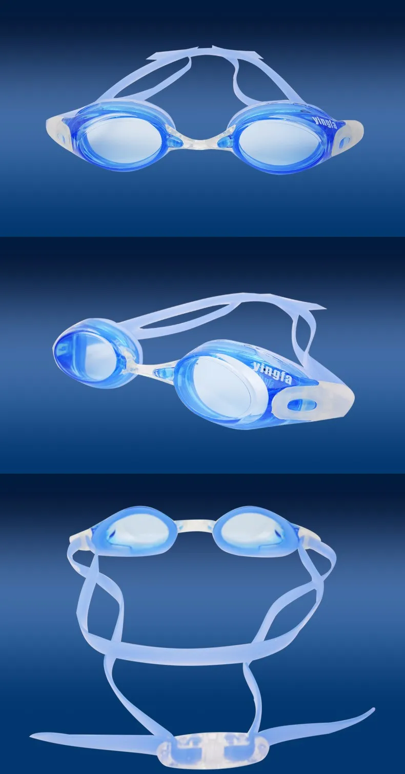 Брендовые водонепроницаемые противотуманные очки унисекс, очки для плавания для взрослых, очки для дайвинга, очки для плавания, очки для плавания
