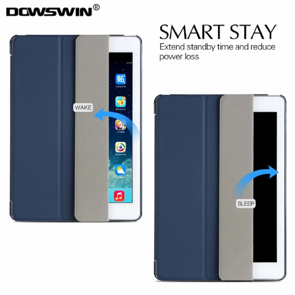 DOWSWIN для iPad Mini 1 2 3 4 чехол из искусственной кожи Умный Магнитный мини Чехол со