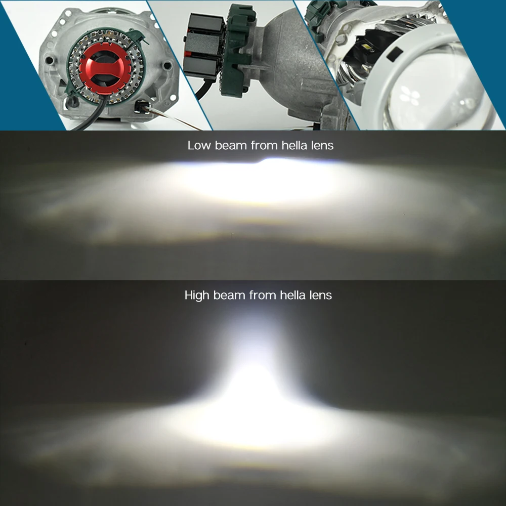 CNSUNNYLIGHT светодиодный D2S Автомобильные фары лампы 10000лм белый налобный фонарь Замена для Mercedes Benz SLR ROADSTER R199 низкий би луч лампы 12 В