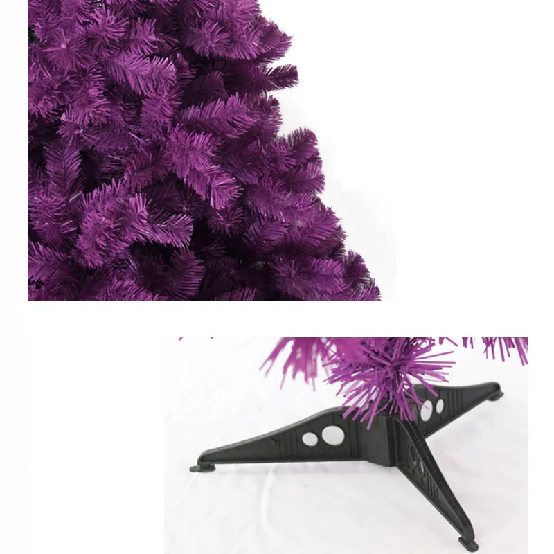 60 см фиолетовое украшение для рождественской елки для дома веселое украшение для рождественской вечеринки вечерние украшения для сосны