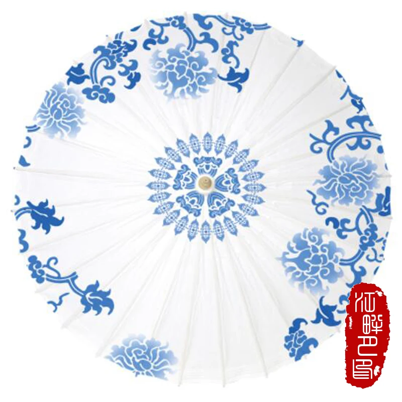 

JPY Spring Photo Take Paper Umbrella Retro Home decor Paper Parasol Vintage Middle East dignified Ceremony Umbrella