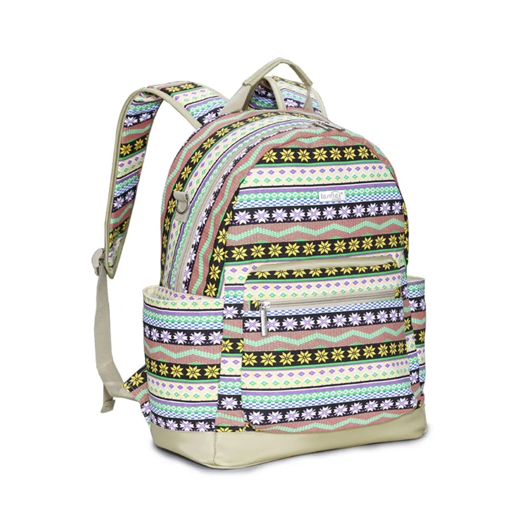 

INSULAR Mother Bag 5 Colors Multifunctional Large-Capacity Expectant Bohemia Backpack With Double Shoulder Belts Portable
