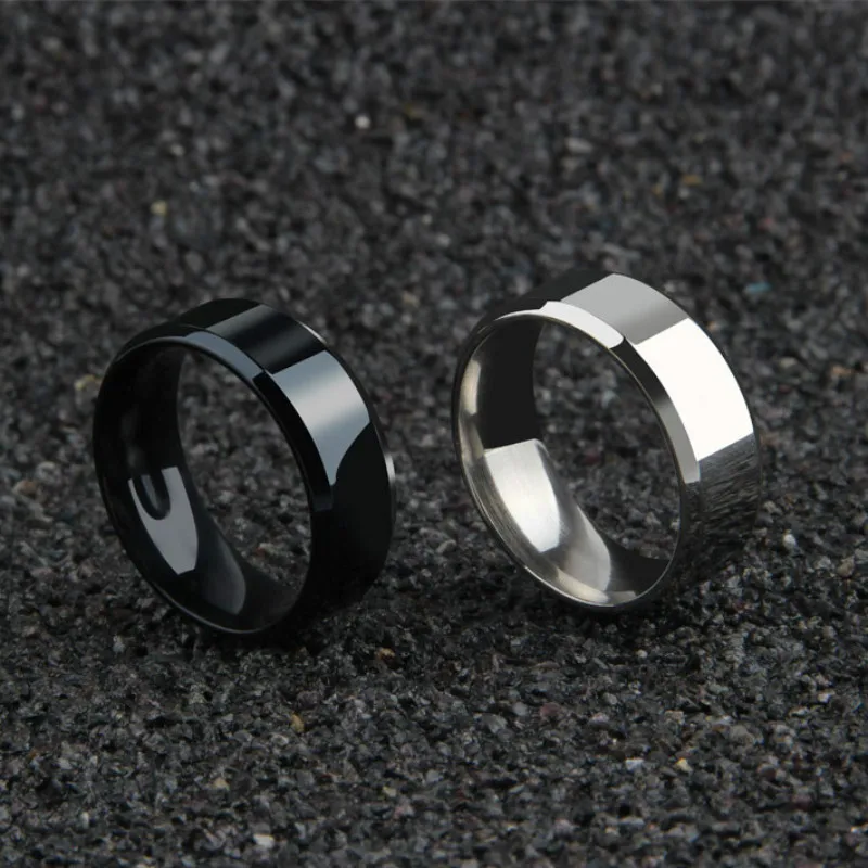 Черное титановое кольцо|black titanium ring|titanium ringring ring |