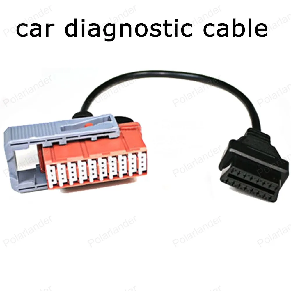 car scanner cable for Citroen and Peugeot 30pin cable Service adapter