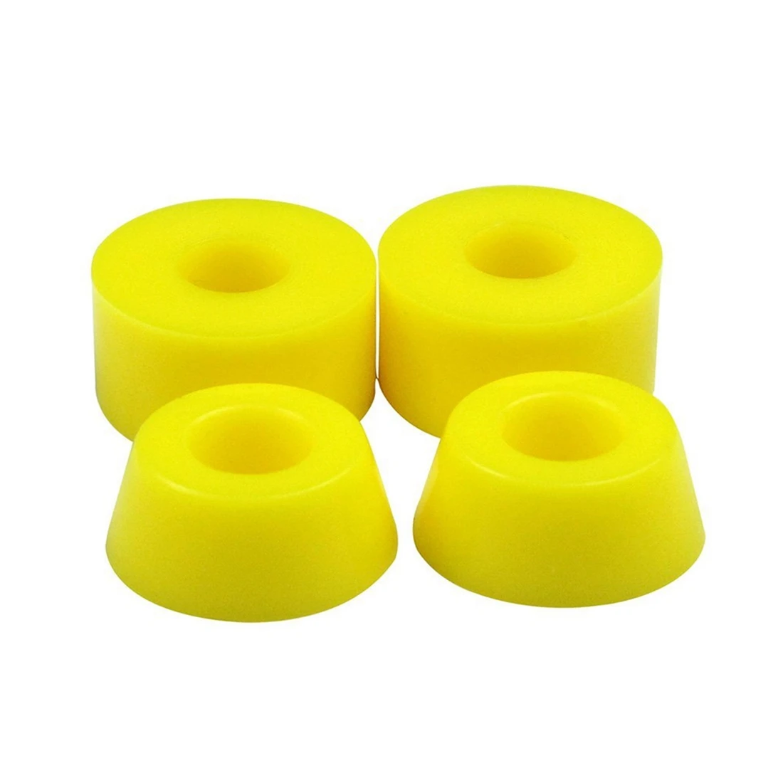 

4pcs Skateboard Bushings Props feed tube 90A, yellow