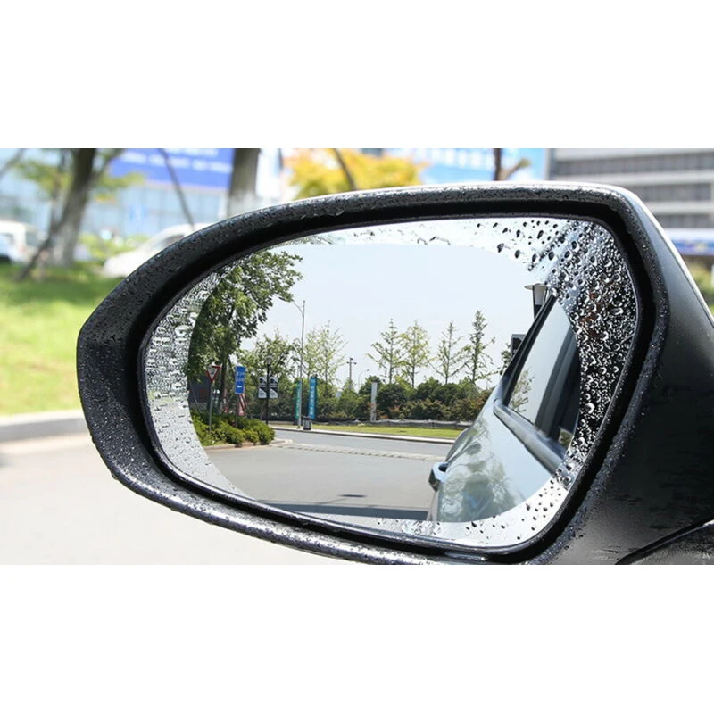 4 шт. набор HD PET Nano анти-туман Антибликовая Автомобильная зеркальная защитная пленка заднего вида Автомобильная зеркальная защитная пленка аксессуары
