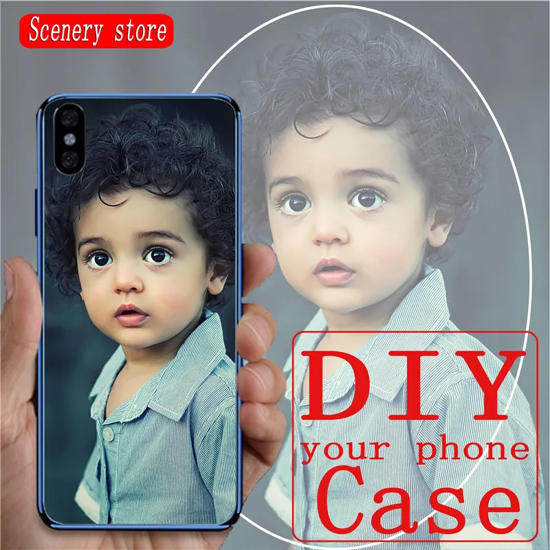 

DIY Photo Customize Phone Case For Alcatel 1C 1X 3 3C 3V 3X Phone Back Cover Case For Alcatel 1S 1C 1X 3 3C 3V 3X 2019