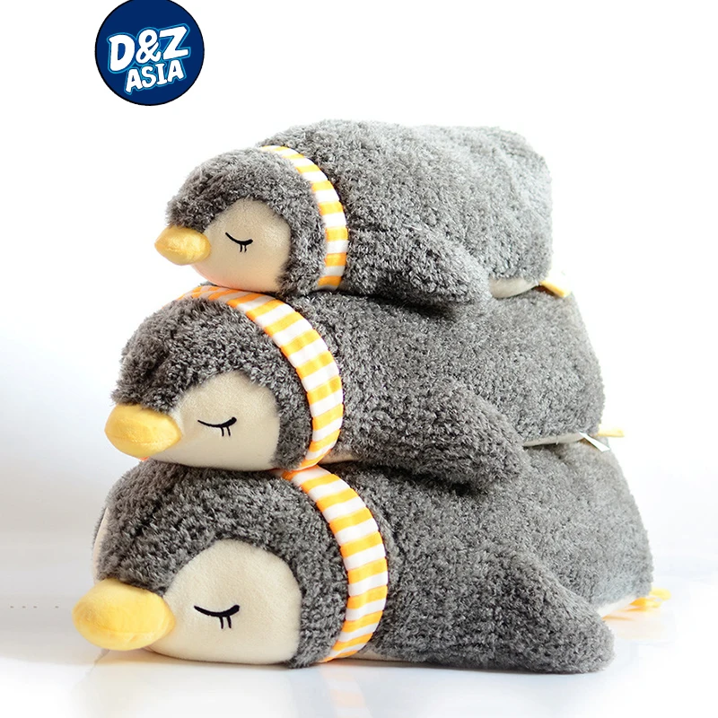 

1pc big size soft pillow doll toys penguin plush toys knuffel children sleeping pillow birthday gift for girlfriend