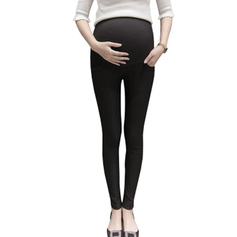 Elastic Leggings For Pregnant Women Maternity Stretch Trousers High