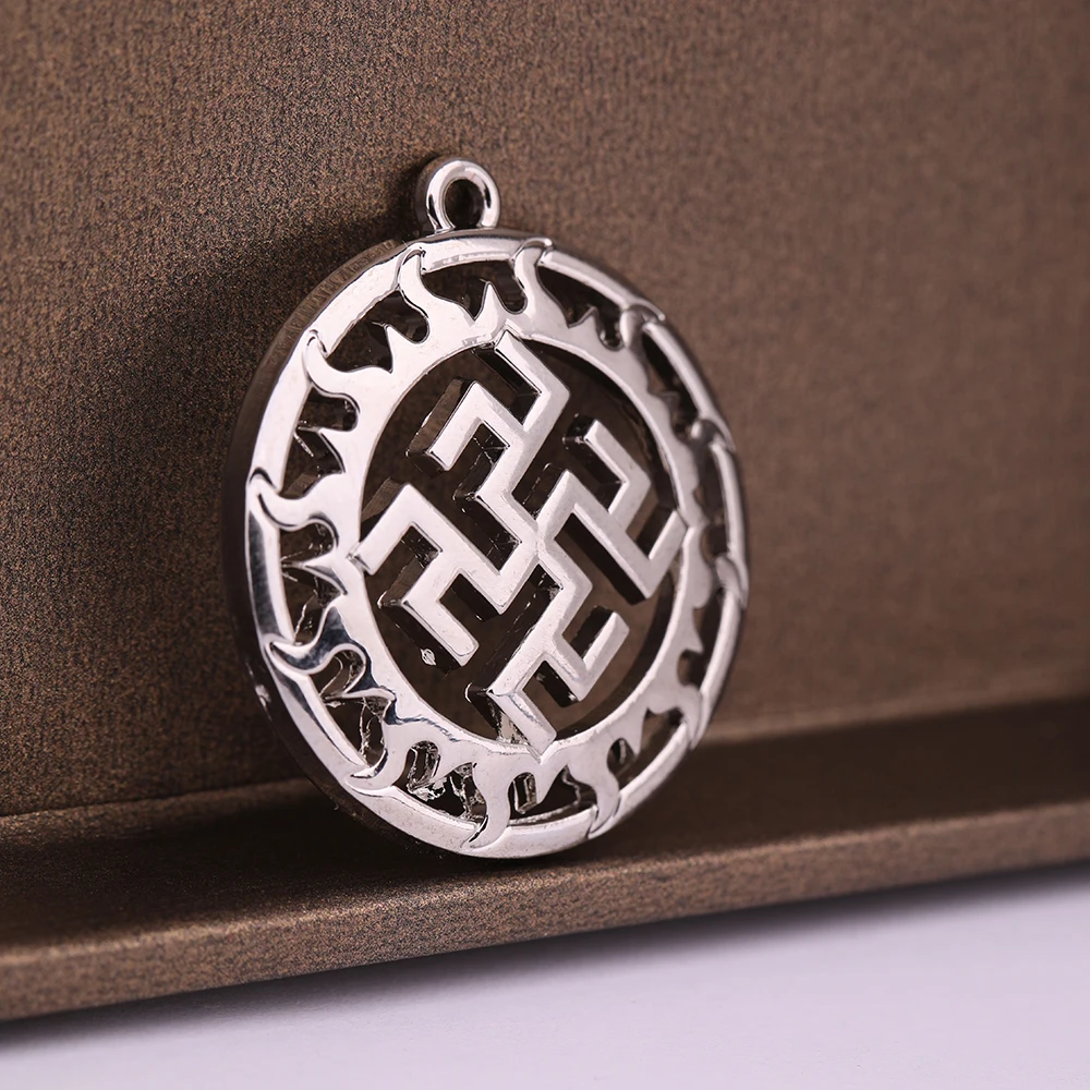 Teamer Sun подвеска с символикой викингов для ожерелья круглые заклинания Insignia Triquetra