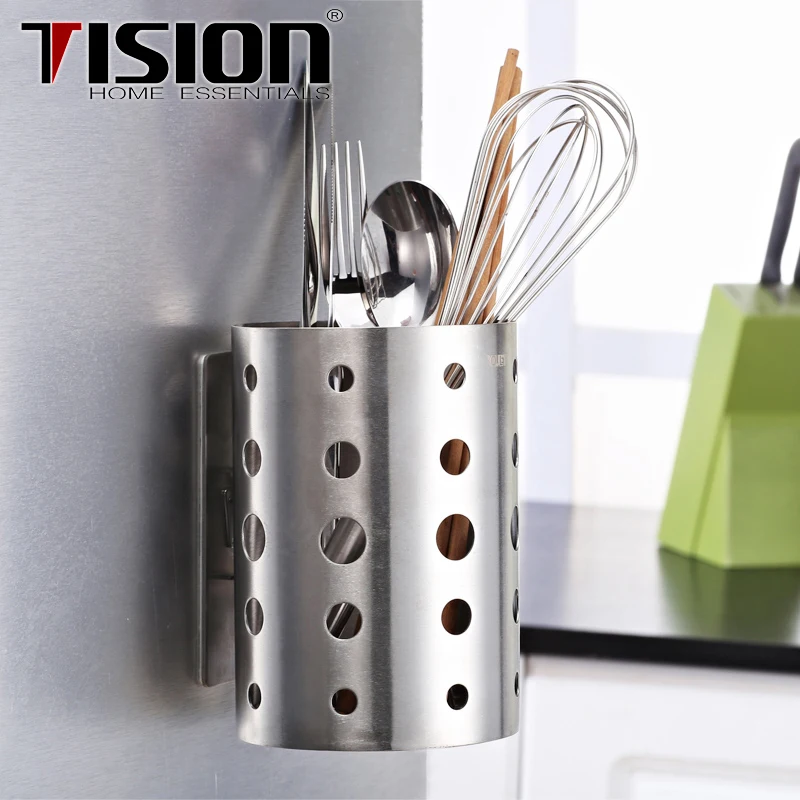 

Kitchen Cutlery holder forks Spoons Tableware Storage Holder Rack Chopsticks holder Basket wall Drainer Strainer Organizer Dryer