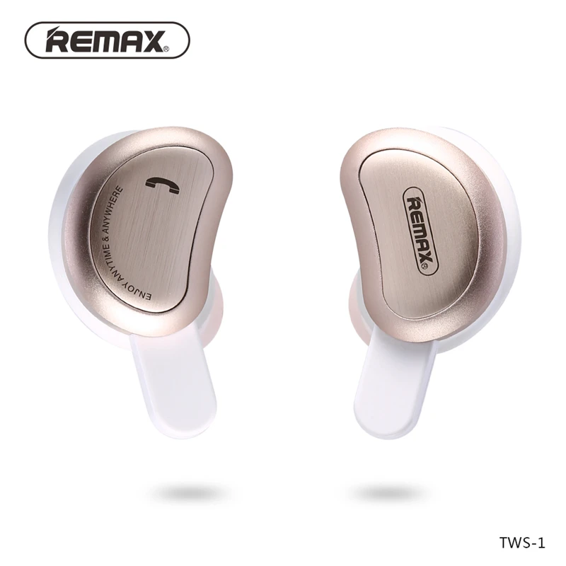Remax TWS 1 2018 новые Bluetooth наушники Беспроводные 3D стереонаушники Мини с зарядным