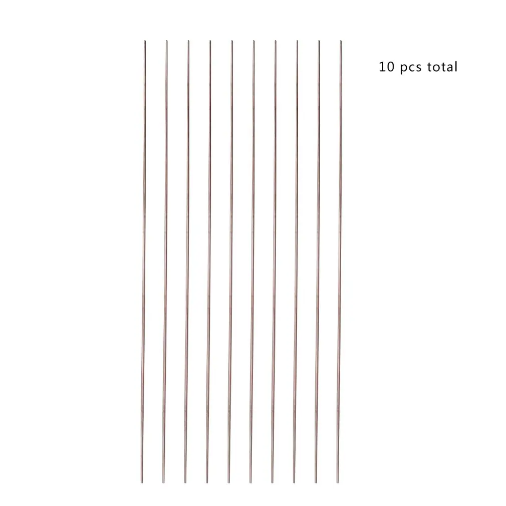 10pcs/lot 1.6*330mm Metal Aluminum Magnesium Silver Electrode Welding Rod Flux Cored Wire Brazing Stick Soldering Tool | Инструменты