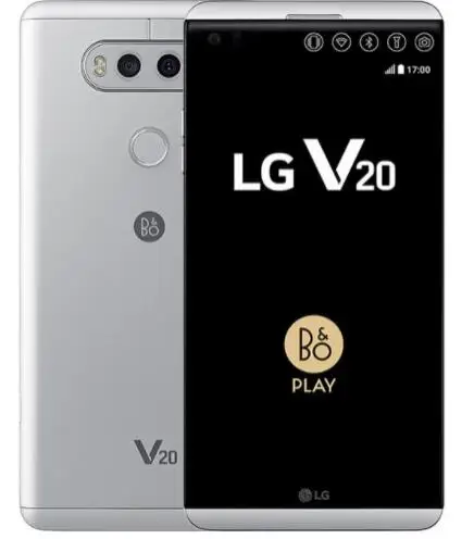 Разблокированный мобильный телефон lg V20 4 Гб ОЗУ 64 Гб ПЗУ Android 5,7 ''дюймовый Snapdragon 820 16MP+ 8MP камера 4G LTE lg V20 мобильный телефон - Цвет: Silver