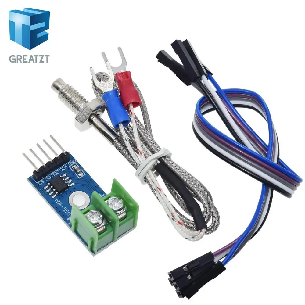 Модуль GREATZT MAX6675 + термопары типа K для arduino|module temperature|module sensorc c |