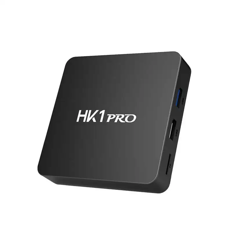 Hk1 Pro Android 8,1 Smart Tv Box Amlogic S905X2 Lpddr4 четырехъядерный процессор 2,4G и 5 Ghz Wifi Bt 100 M 4 K телеприставка