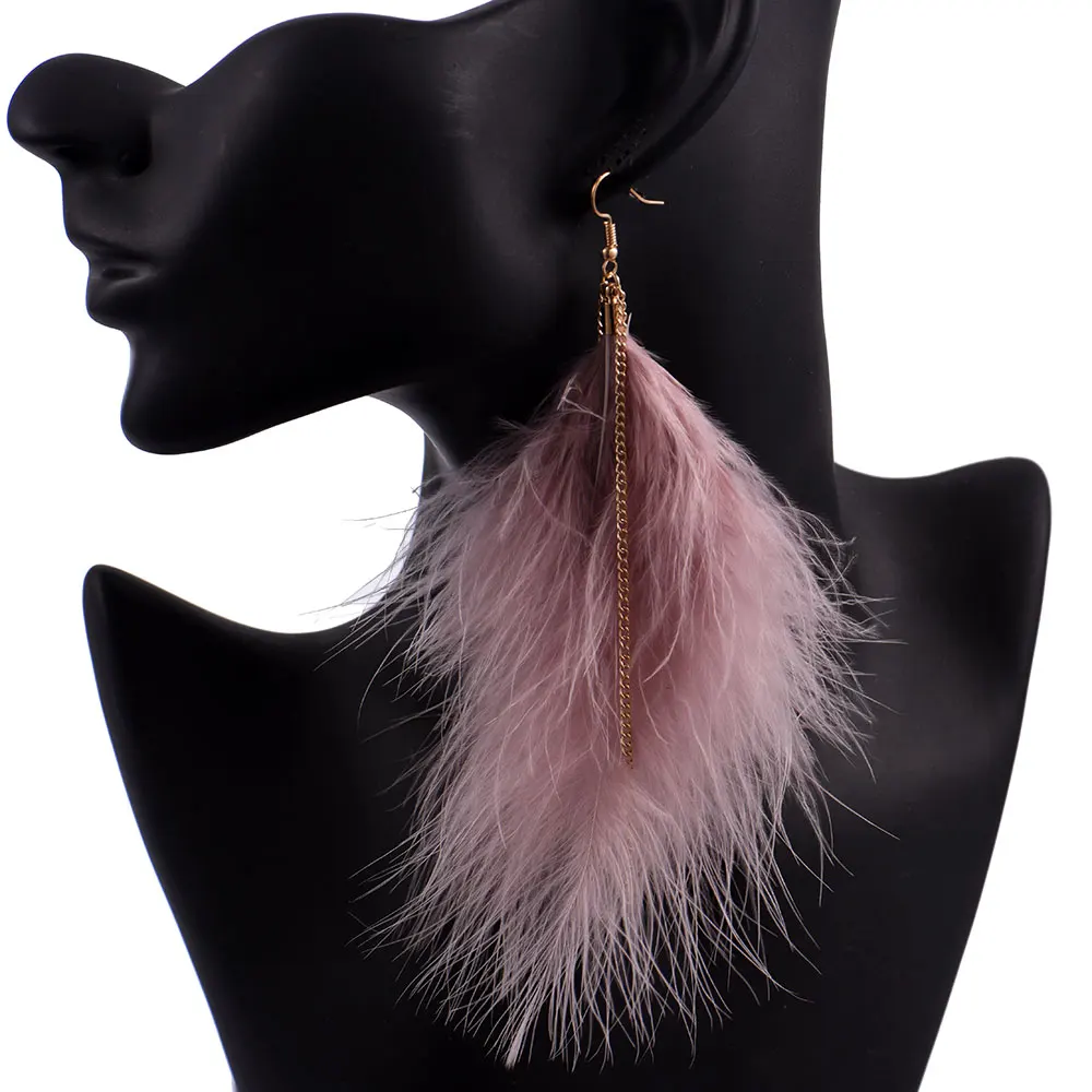 

8-12mm flowerTassel EARRING Sector Petal chinken feathers Tassel making bracelet necklace earring making Findings&Components