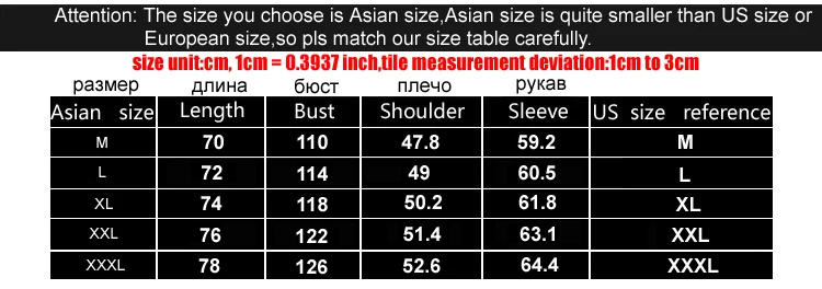 0M to 5XL
