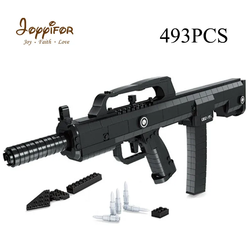 Joyyifor 14Kinds Revolver Pistol Power GUN Weapon Arm Model Toy Brick Building Blocks Set Weapon Compatible military