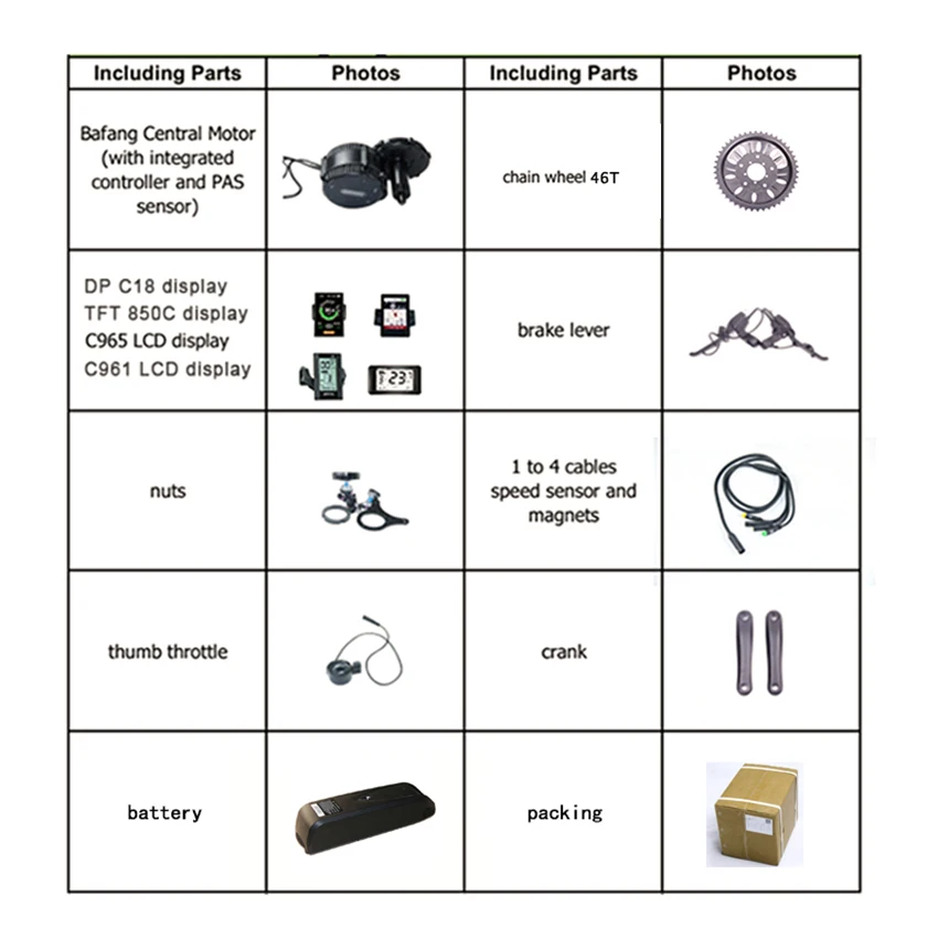 BBSHD середине привода 48V 1000W электрический велосипед Motor Наборы с Батарея samsung 48V 17.5Ah литий-ионный аккумулятор вниз трубки, фара для электровелосипеда в b Батарея