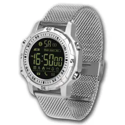 Zeblaze Vibe 2 5Atm Impermeable 540 Días Podómetro Deportivo Reloj Inteligente para Ios Android, Plateado Zeblaze Vibe 2 5Atm Impermeable 540 Días Podómetro Deportivo Reloj Inteligente para Ios Android, Plateado