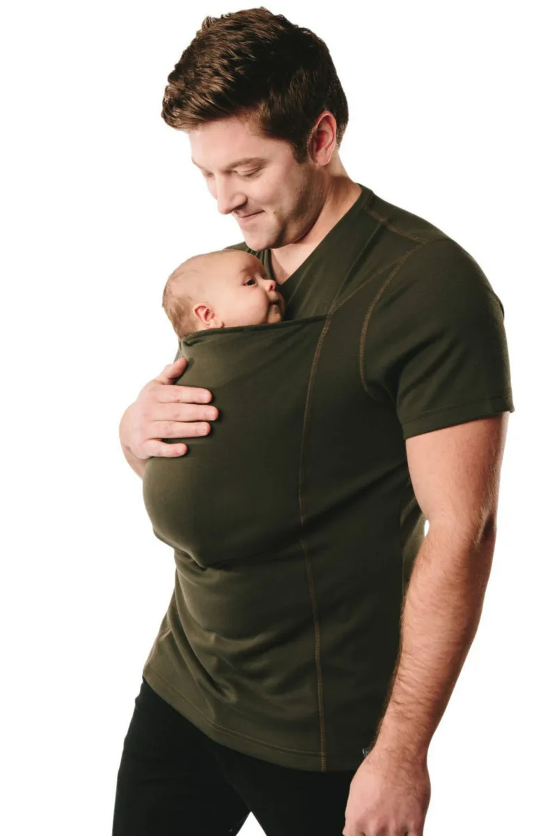 mens baby wearing shirt