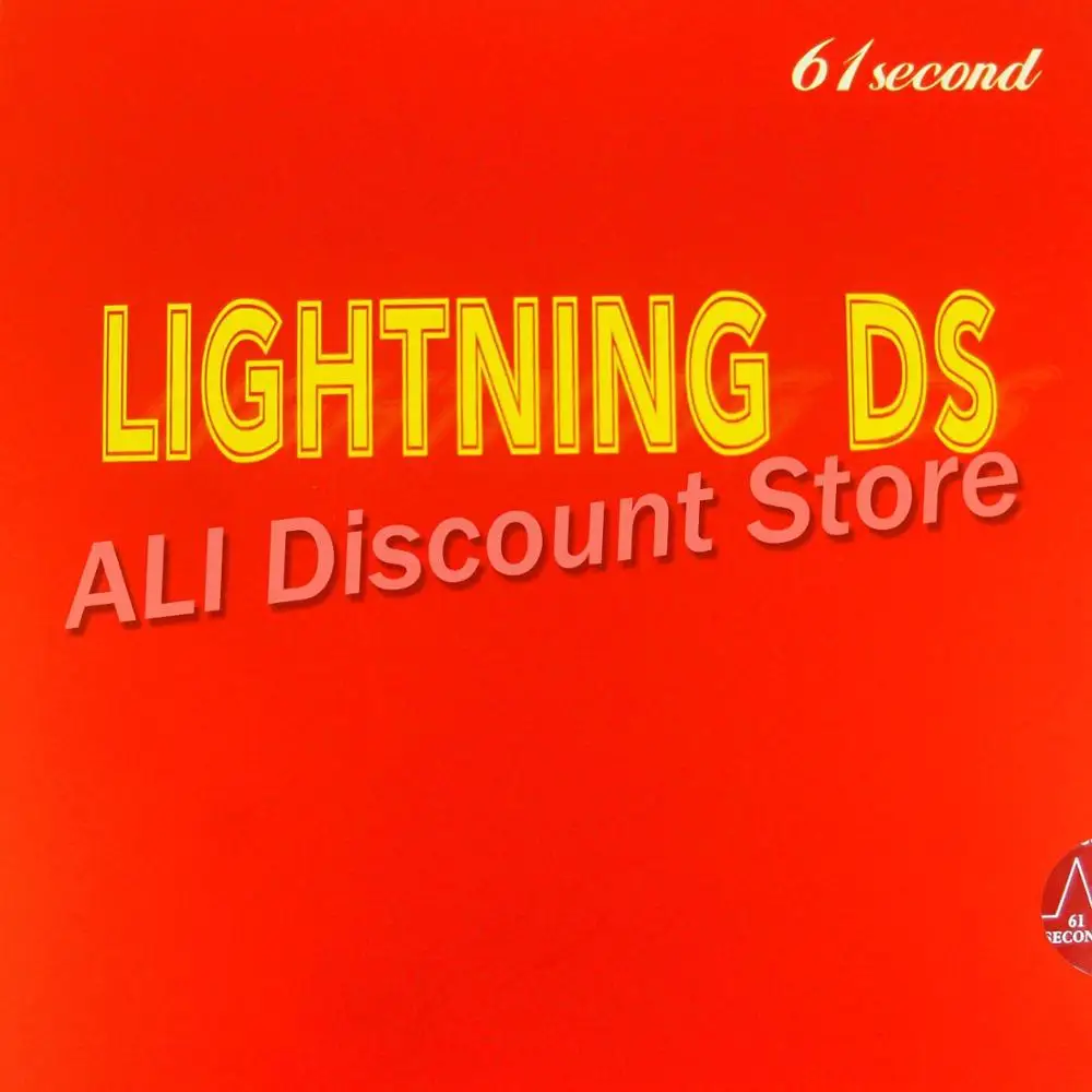 61second Lightning DS неклейкая резинка с губкой для настольного тенниса и пинг понга|tennis