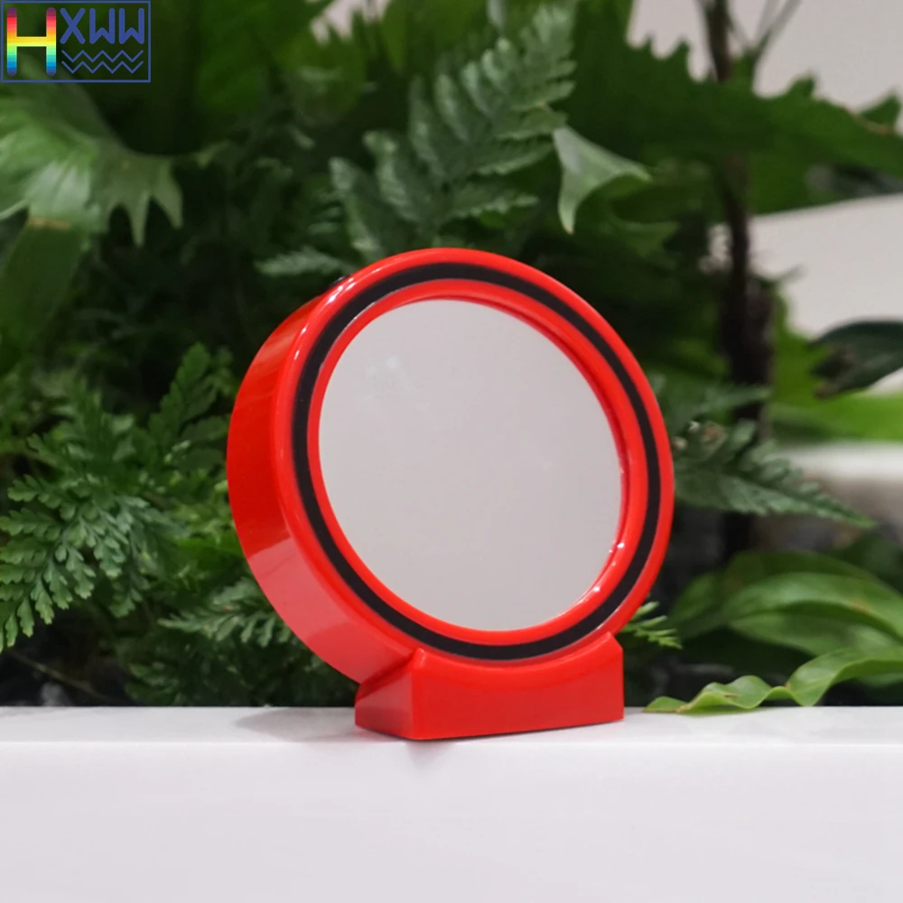 HXWW мини портативное зеркало для девочек с смарт Будильник Bluetooth беспроводной