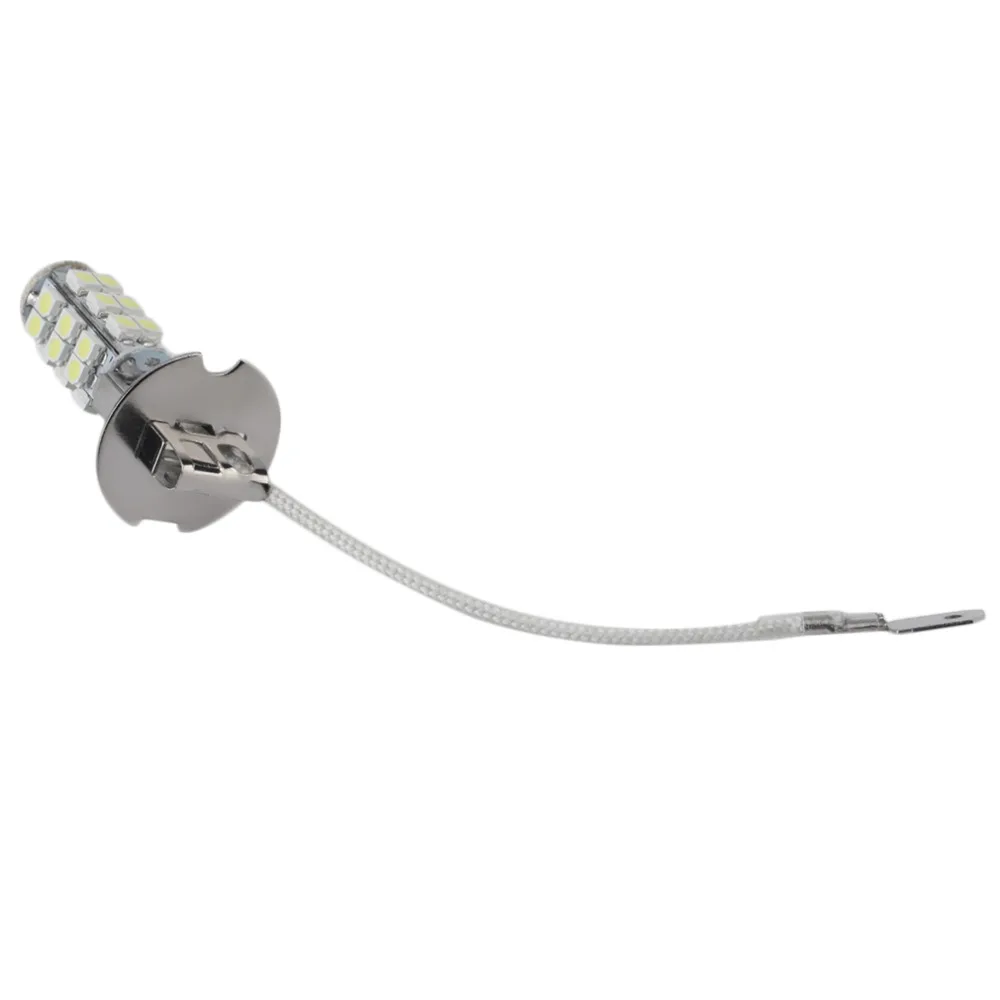 

ICOCO Pure White Aluminum Alloy Car H3 3528 SMD 26 LED Xenon Head Fog Light Headlight Bulb Lamp Lighthouse 6000K 5W 2400LM New