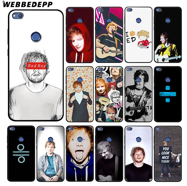 WEBBEDEPP Ed sheeran Edsheeran мягкий силиконовый чехол для Huawei Honor Mate 20 10 8X 8C 8 6A 7A 7X 7C Lite Pro ТПУ |