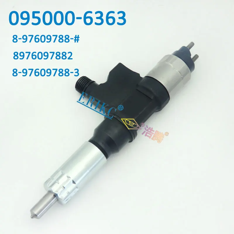 ERIKC 095000-6363 original diesel common rail injector and oil engine parts injection assembly 0950006363