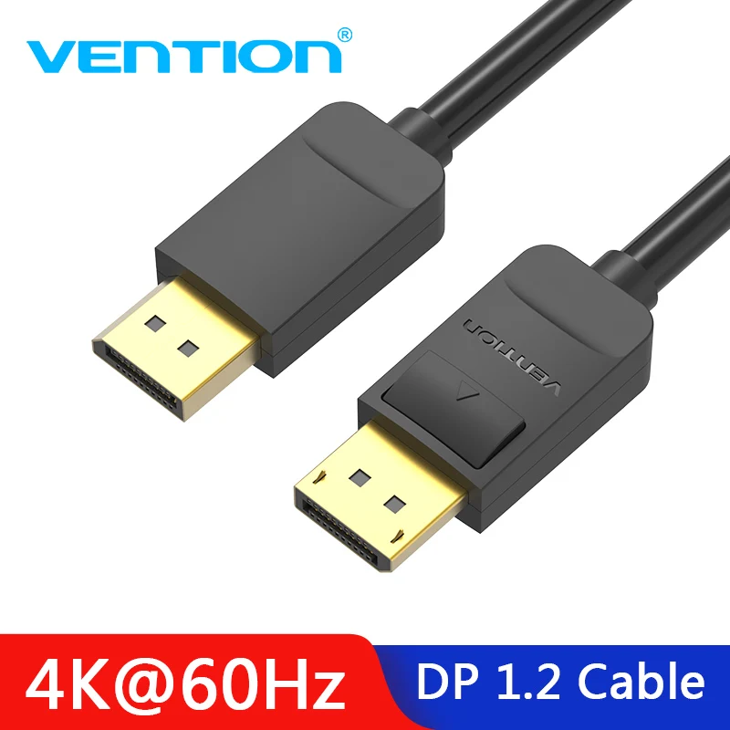 Vention كابل موانئ دبي Displayport إلى موانئ دبي كابل الكمبيوتر التلفزيون محول عرض ميناء موصل لجهاز ماك بوك HDTV العارض 4 K 60Hz Vention كابل موانئ دبي Displayport إلى موانئ دبي كابل الكمبيوتر التلفزيون محول عرض ميناء موصل لجهاز ماك بوك HDTV العارض 4 K 60Hz