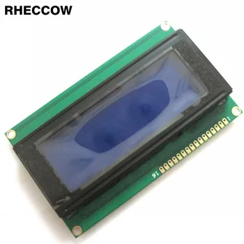 

RHECCOW 30pcs/lot 5V Character LCD Module Display LCM 2004A 2004 204 20X4 Compatible with HD44780 blue backlight white character