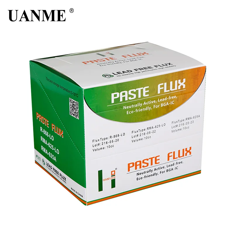 Паяльная паста AMTECH RMA 12 шт./коркор. 10cc 223 625A 625 LO R 868 Flux Paste Reballing паяльный флюс для